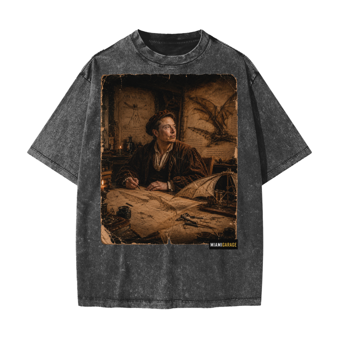 Heavyweight Snow Washed T-Shirt