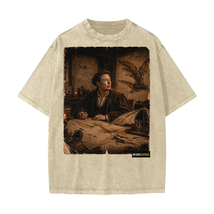 Heavyweight Snow Washed T-Shirt