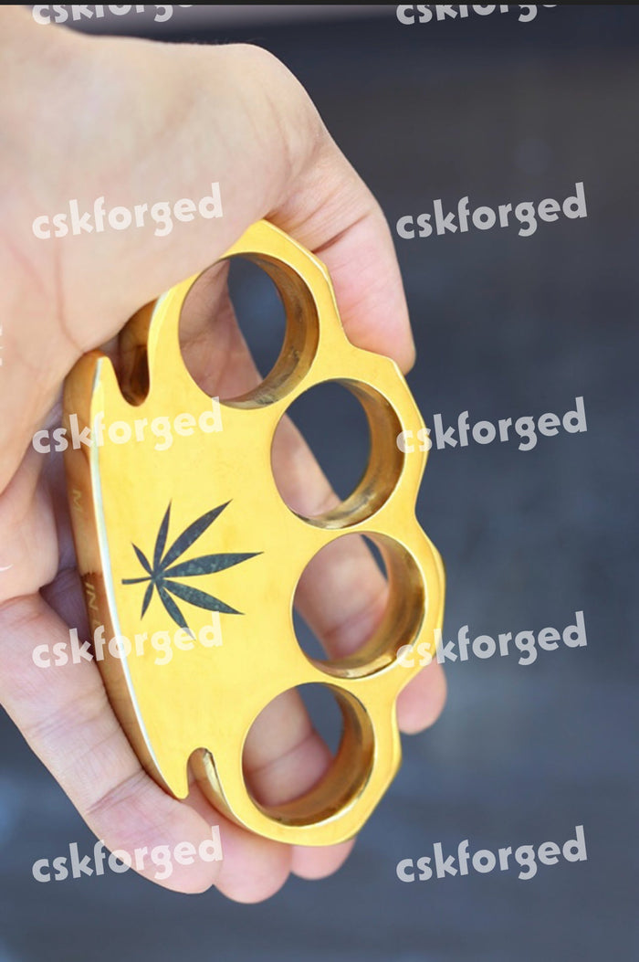 Hemp Brass Knuckles cskforged