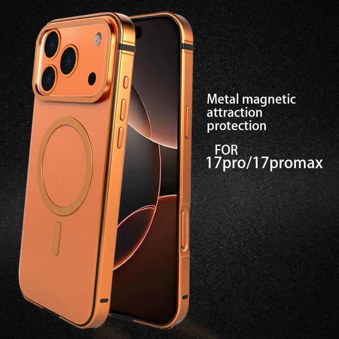 High End Magnetic Original Color Backplate Phone Case, For IPhone PhoneShells