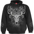 HORNED SPIRIT - Hoody Black Spiral USA
