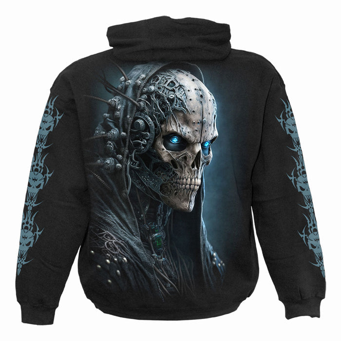 HUMAN 2.0 - Hoody Black Spiral USA