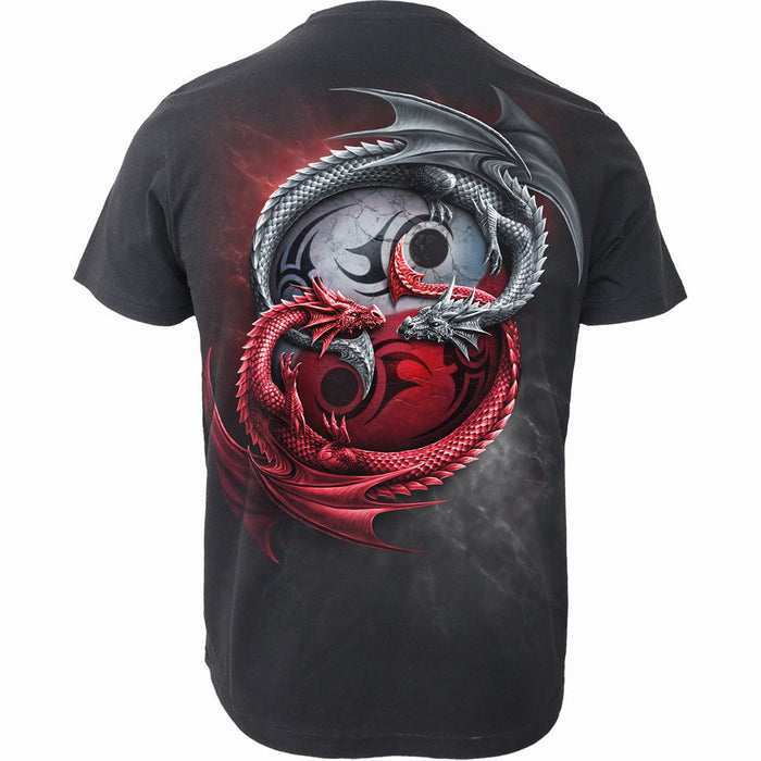 INFINITY DRAGONS - Organic T-Shirt Spiral USA