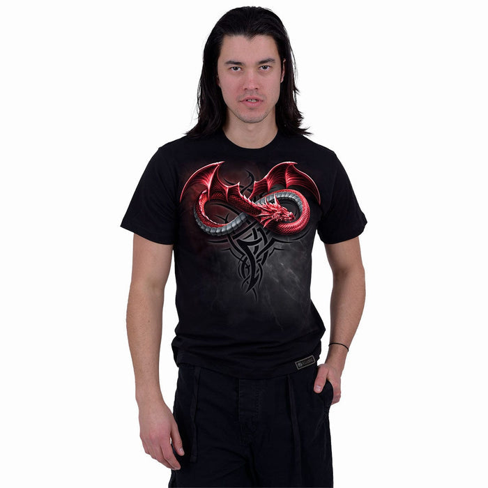 INFINITY DRAGONS - Organic T-Shirt Spiral USA