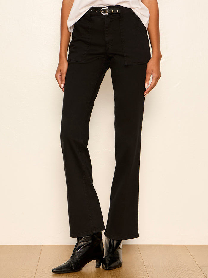 Insider Bootcut Pant Black
