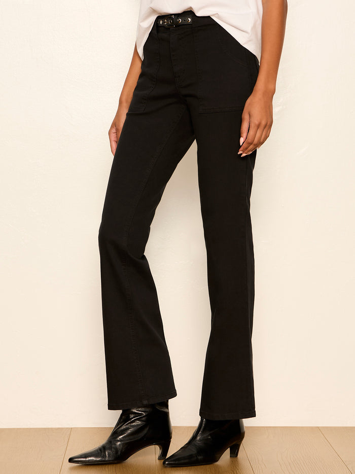 Insider Bootcut Pant Black