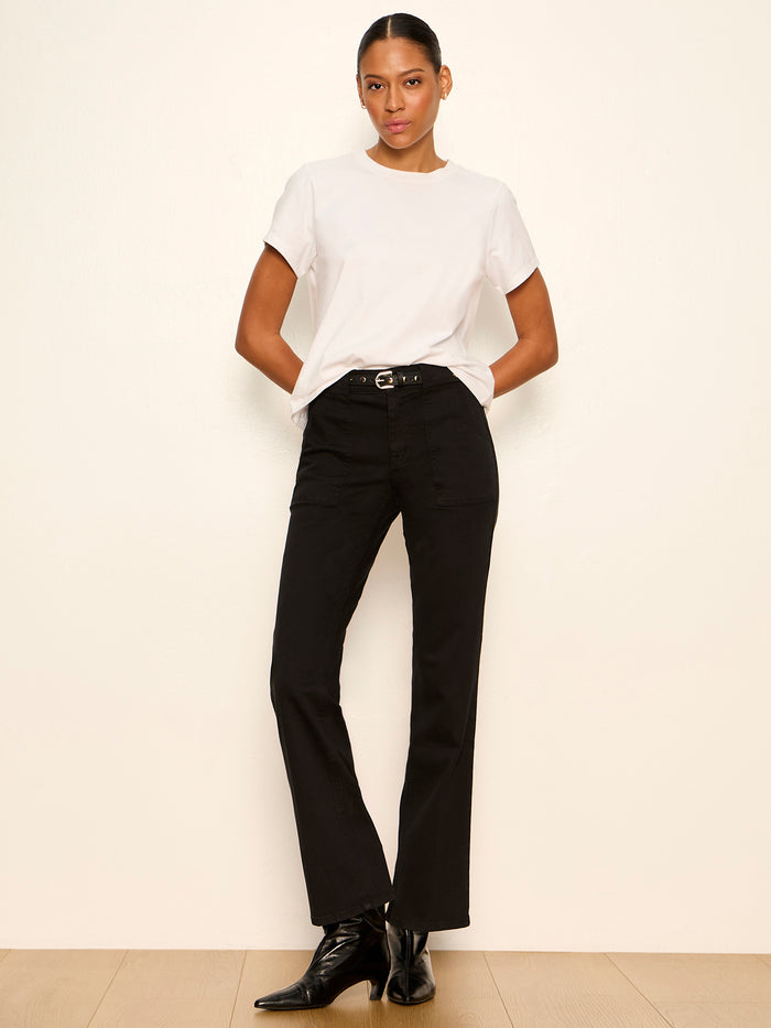 Insider Bootcut Pant Black