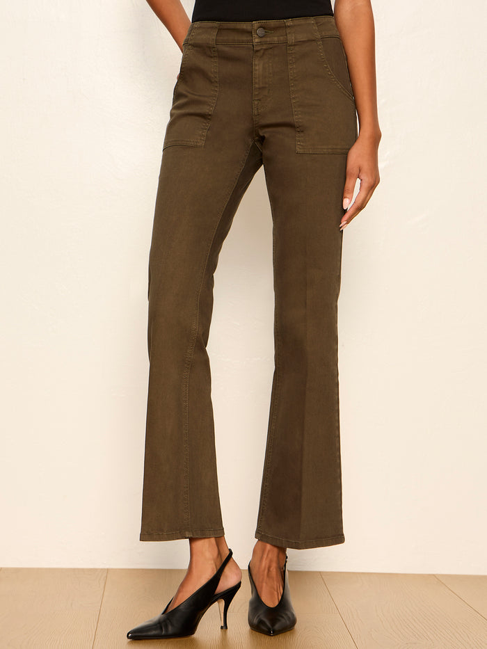 Insider Bootcut Pant Kalamata Petite Sizing