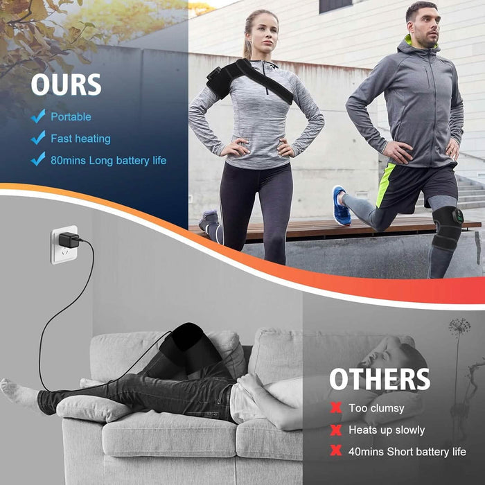 Intelligent Heat Therapy Cordless Knee Brace Wrap DailySale