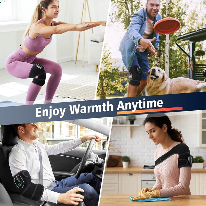 Intelligent Heat Therapy Cordless Knee Brace Wrap DailySale