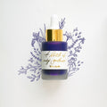 Iris - Calligraphy Ink in bottle with illustration in ink