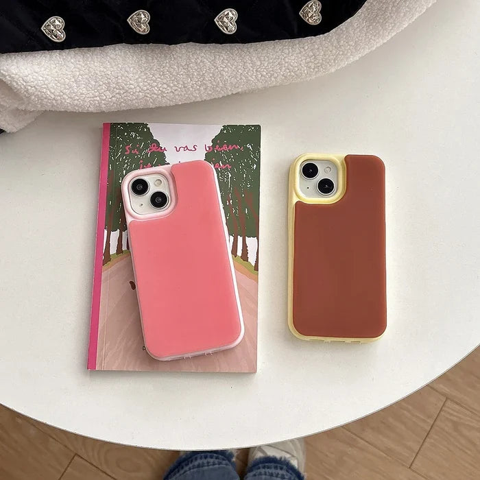 Jelly Colored Liquid Women Girls Magnetic Slim Soft Silicone Phone Case PhoneShells