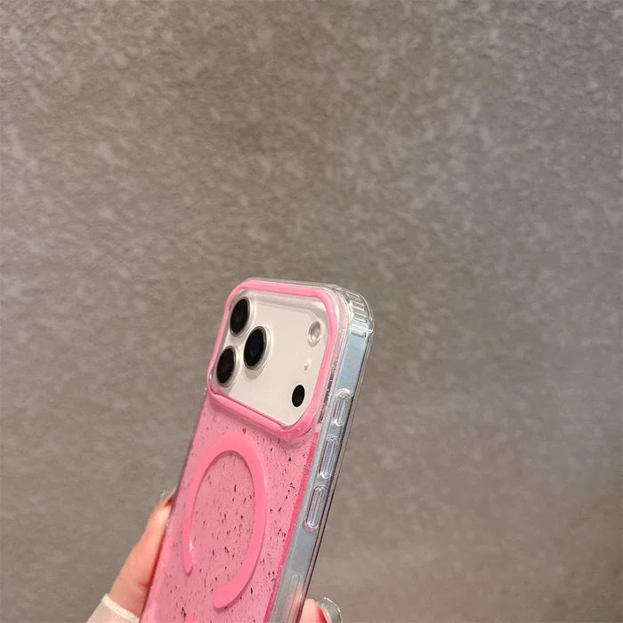 Jelly Glitter For Magsafe Wireless Charging Case For iPhone PhoneShells