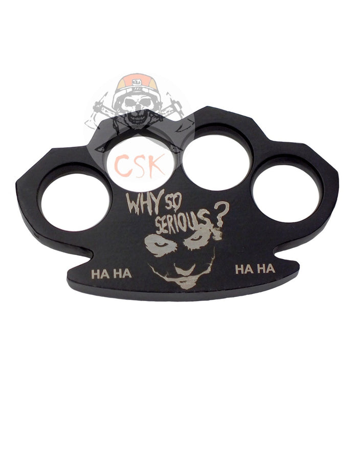 JOKER Black Night Black Steampunk Knuckles Set cskforged