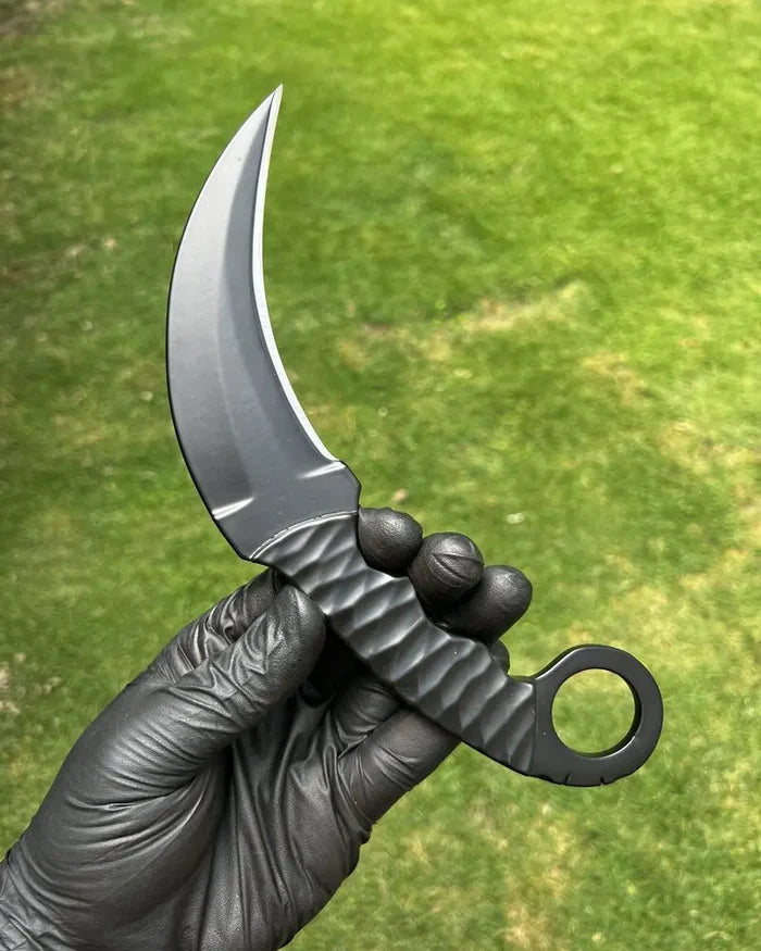 Karambit knife – Black EDC / Powder Coated cskforged