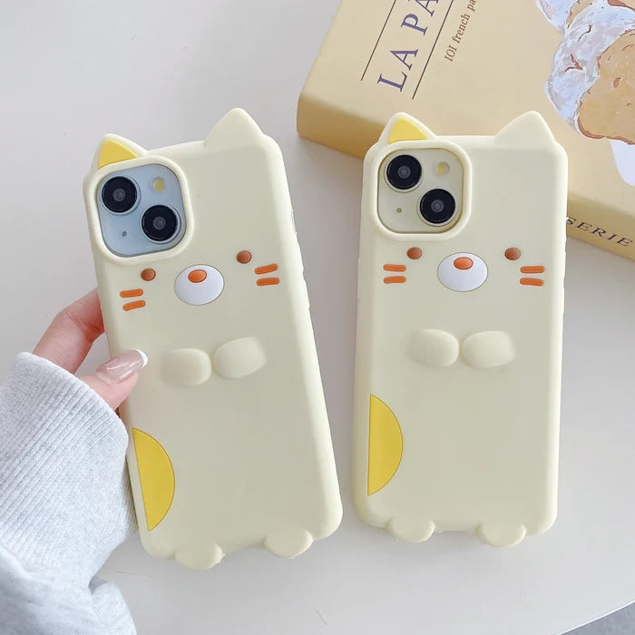 Kawaii Cartoon Sumikko Gurashi Cat Phone Case PhoneShells