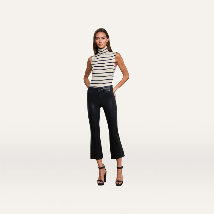 wax coated jean L'AGENCE