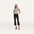 wax coated jean L'AGENCE