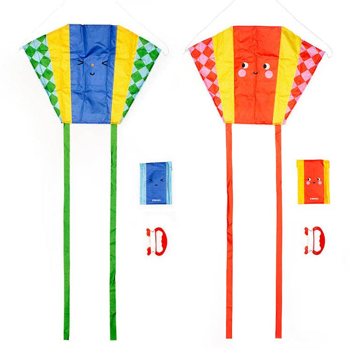 Kidoki Funny Faces Pocket Kites