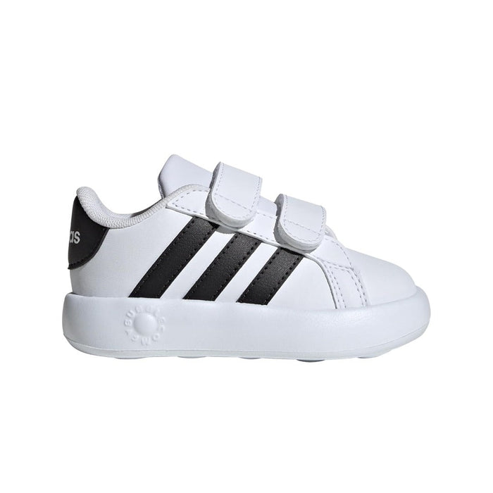 adidas KIDS' GRAND COURT 2.0 SNEAKERS - White runnwalk