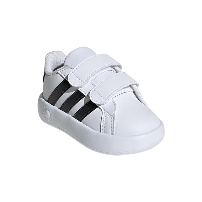 adidas KIDS' GRAND COURT 2.0 SNEAKERS - White runnwalk