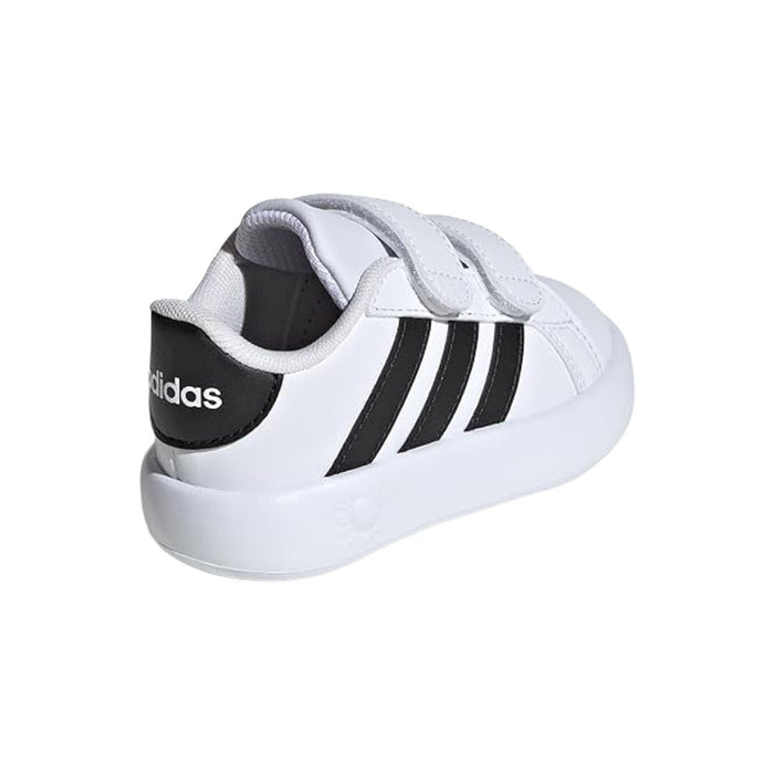 adidas KIDS' GRAND COURT 2.0 SNEAKERS - White runnwalk