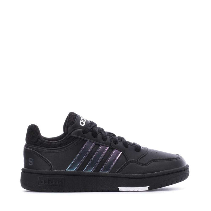 adidas Kids' Hoops 3.0 Sneaker - Black runnwalk