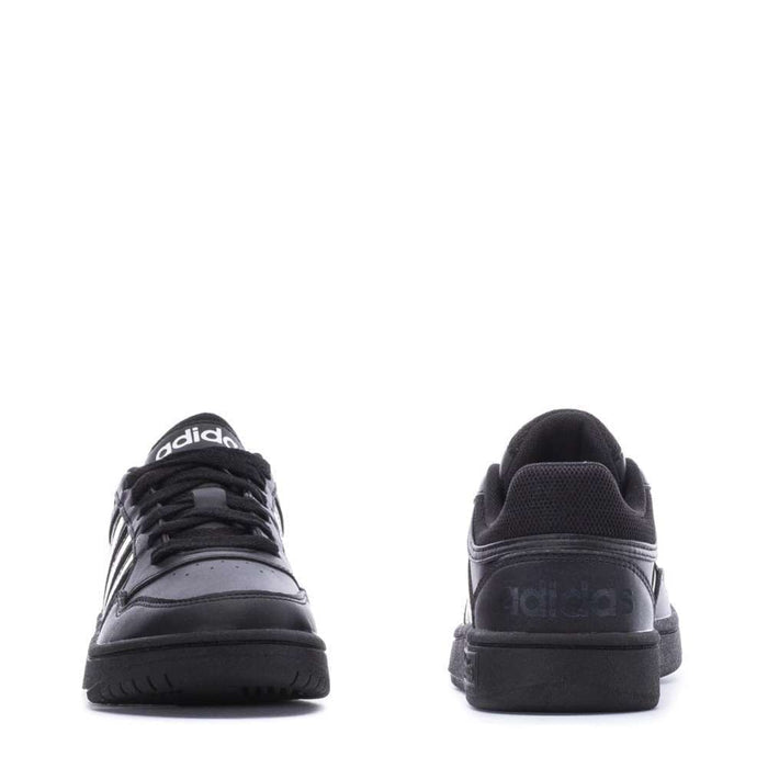 adidas Kids' Hoops 3.0 Sneaker - Black runnwalk
