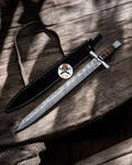 King Arthur & Hilt Medieval Handmade New Damascus Steel Sword cskforged