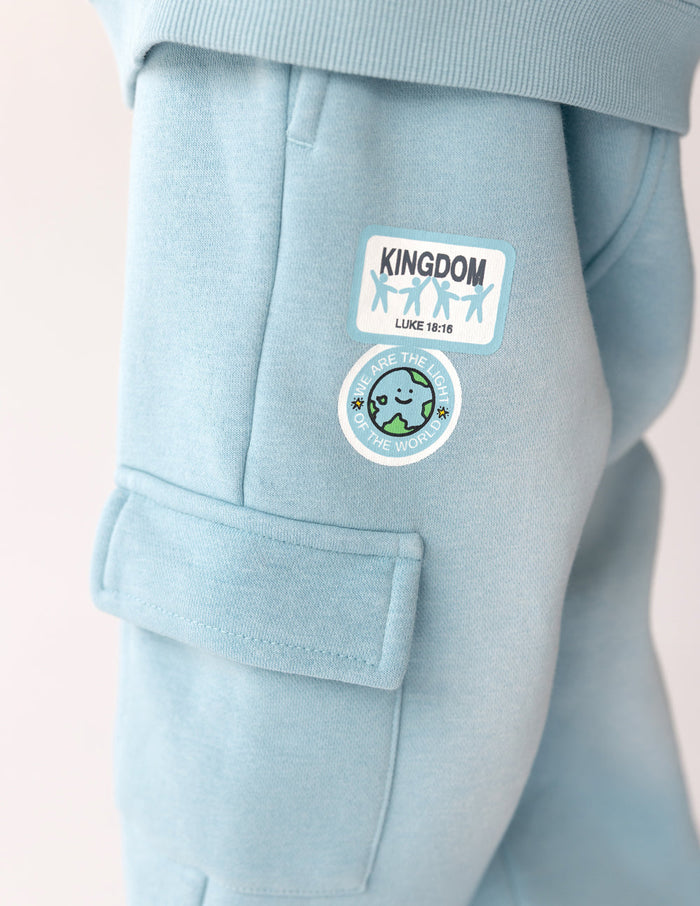 Kingdom Kids Cargo Sweatpant Elevated Faith
