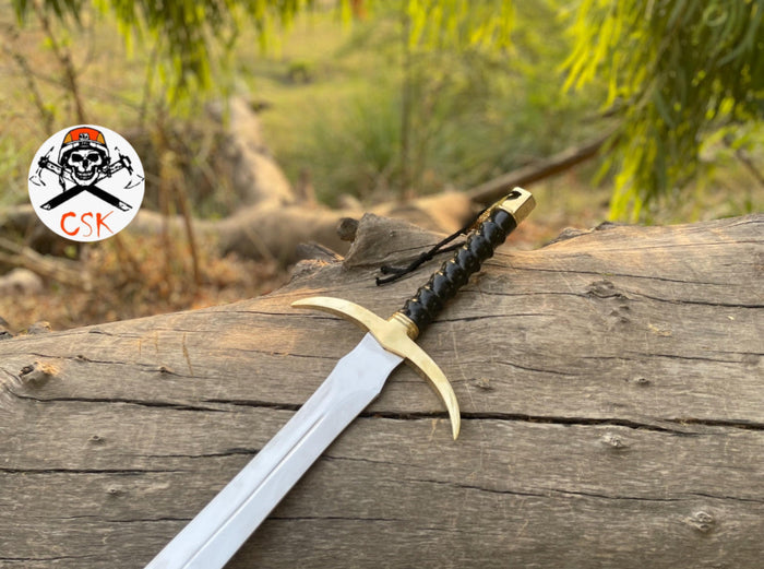 Kingsguard Medieval Crusader Sword – High Polish Steel Blade cskforged
