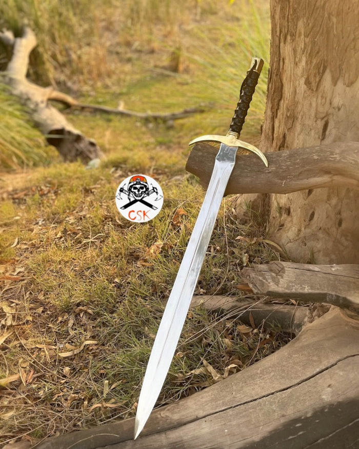 Kingsguard Medieval Crusader Sword – High Polish Steel Blade cskforged