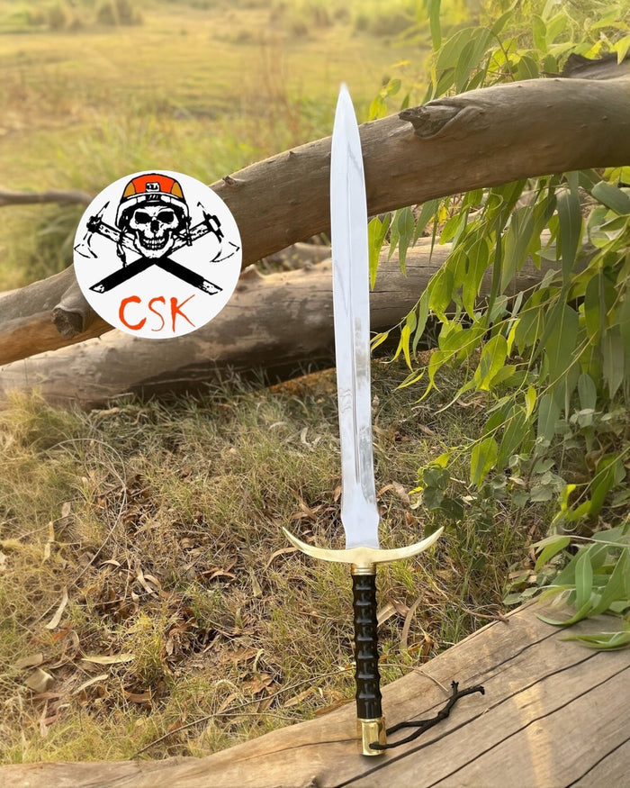 Kingsguard Medieval Crusader Sword – High Polish Steel Blade cskforged
