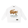 Knitted Round Neck Oversize Sweatshirt