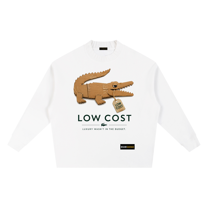 Knitted Round Neck Oversize Sweatshirt