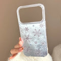 Korean Christmas Snowflakes Phone Case For iPhone PhoneShells