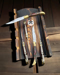 Laguiole Bougna Pocket Knife – Brass & Exotic Wood Folding Blade cskforged