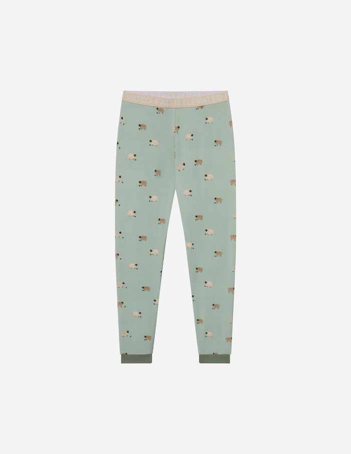 Lamb Bamboo Kids Pajama Set Elevated Faith