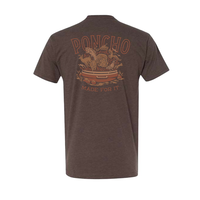 product photo land to table tee back