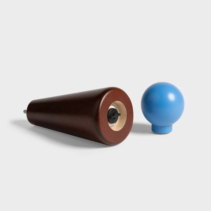 Large Halma Salt & Pepper (Burgundy)