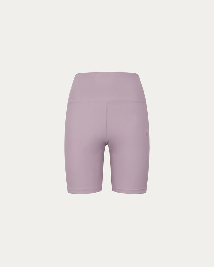Leggings ciclista Eva - rosa a vita alta