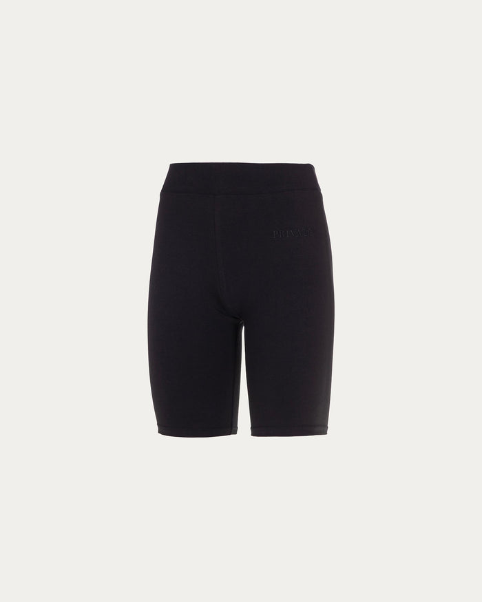 Leggings ciclista nero sostenibili