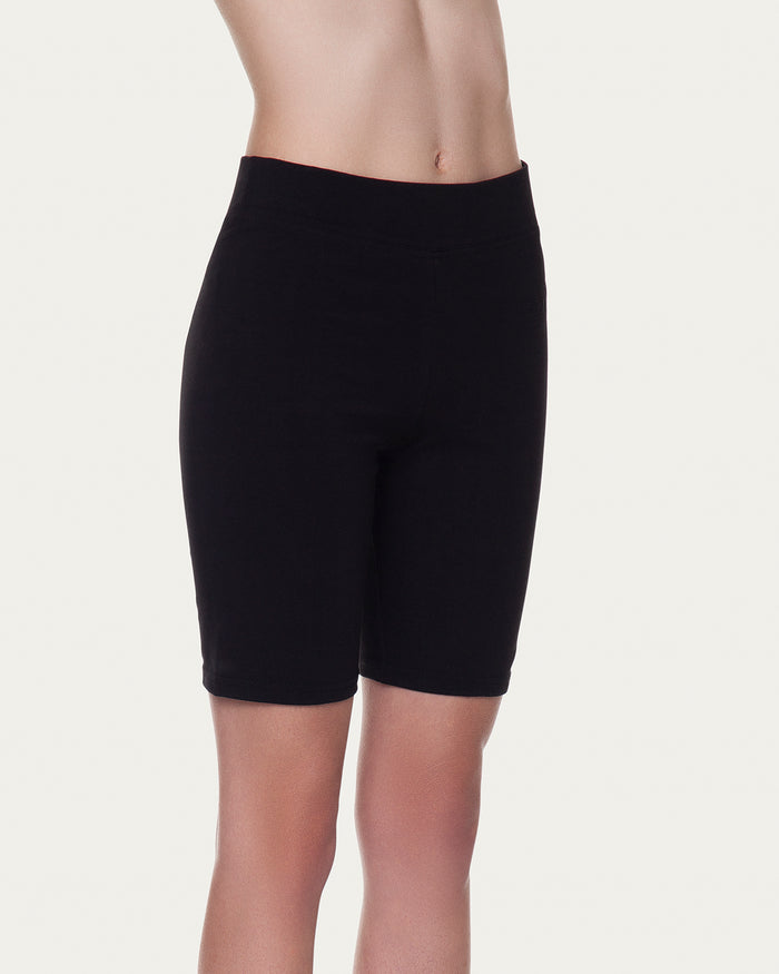 Leggings ciclista nero sostenibili