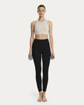 Leggings donna neri a vita alta
