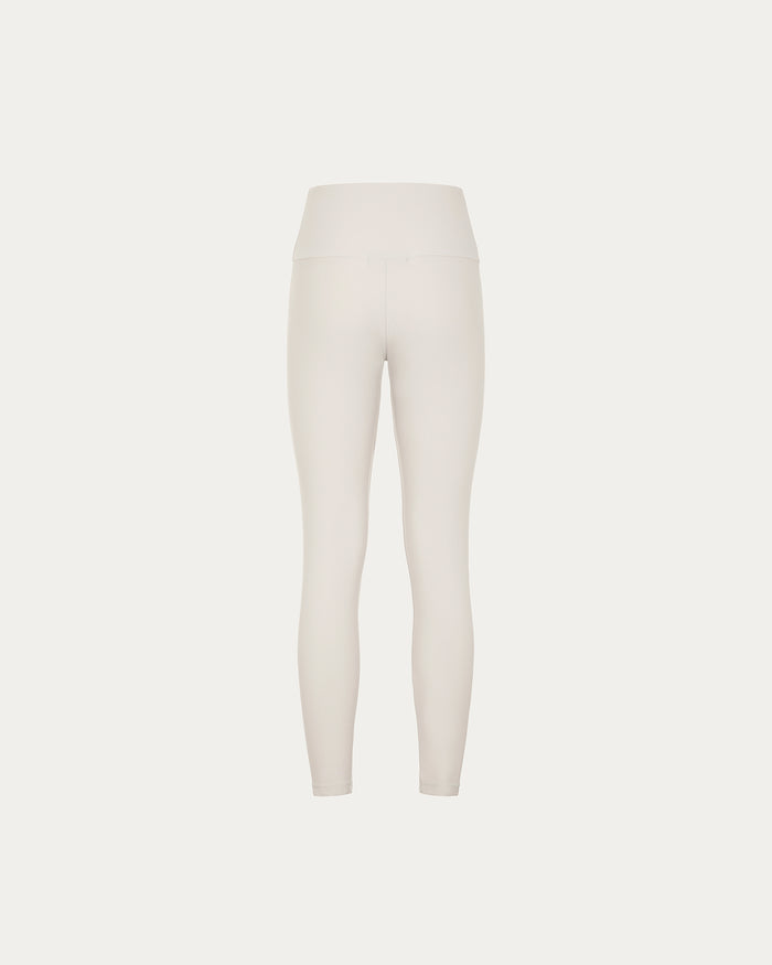 Leggings Eva - beige a vita alta