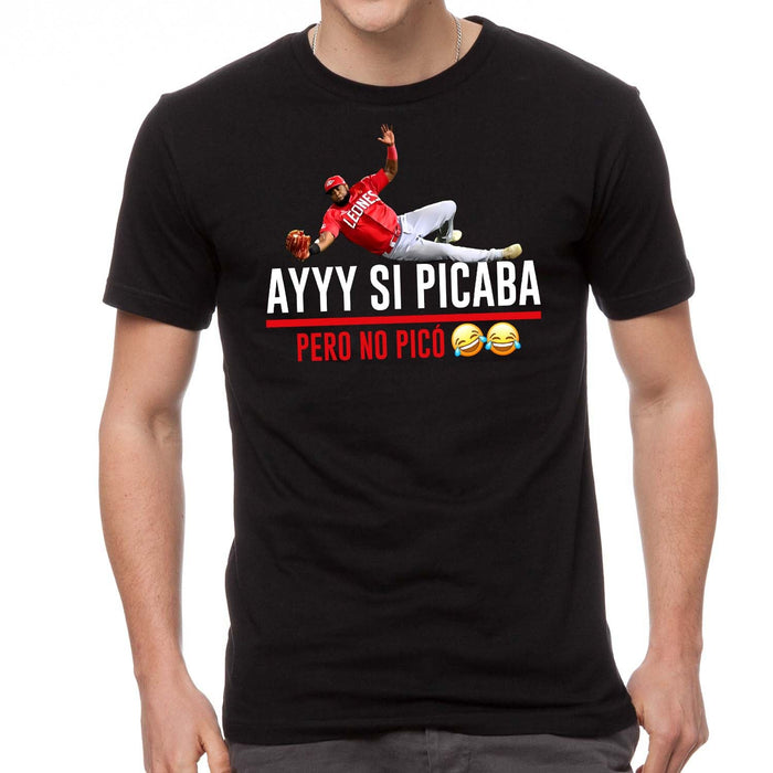 Leones del Escogido T-Shirt – “Ayyy Si Picaba, Pero No Picó” Peligro Sports