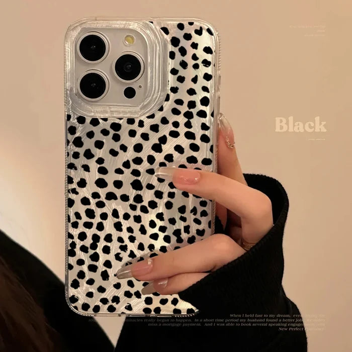 Leopard Love Point Print Phone Case PhoneShells