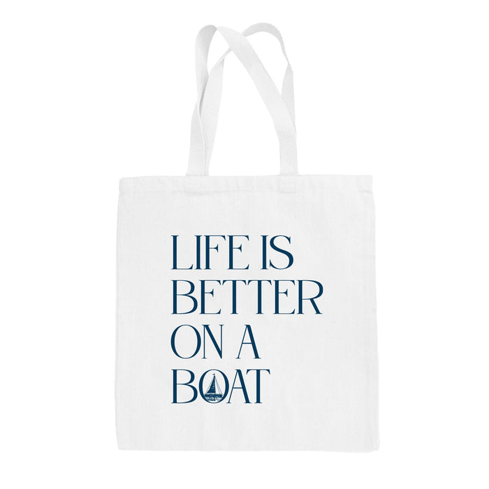 Life Is Better On A Boat (Tote Bag) Ivy + Cloth