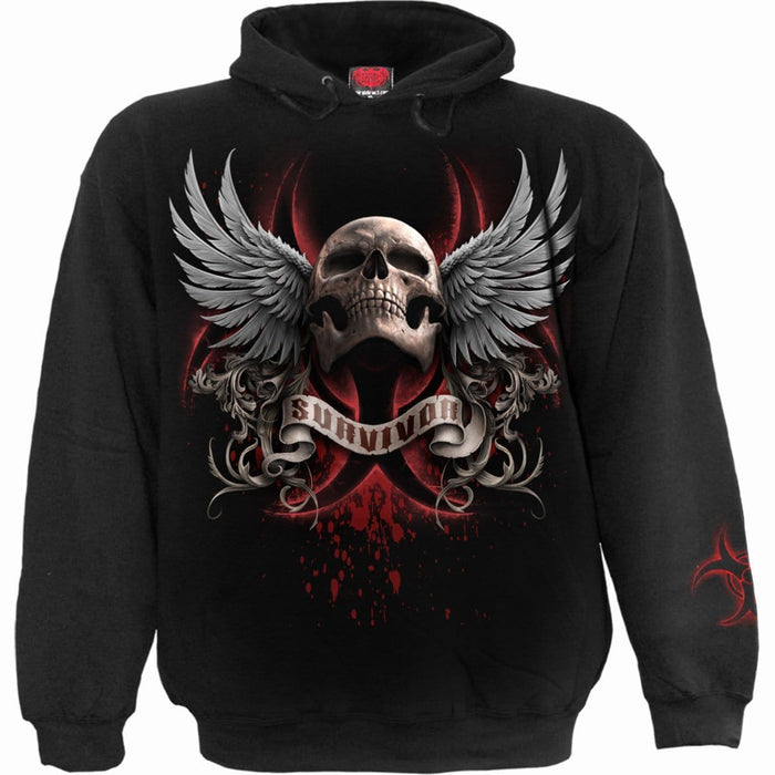 LOCKDOWN 2020 - Hoody Black Spiral USA