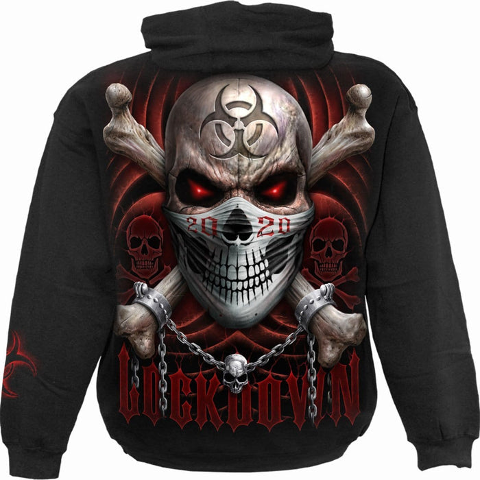 LOCKDOWN 2020 - Hoody Black Spiral USA